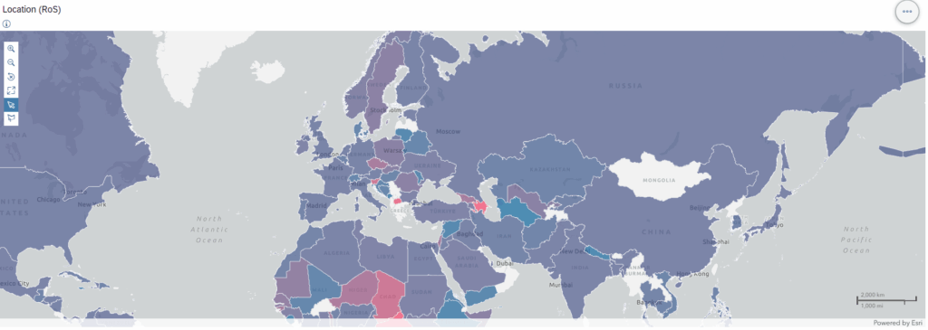 SAC Reporting Geo-Map