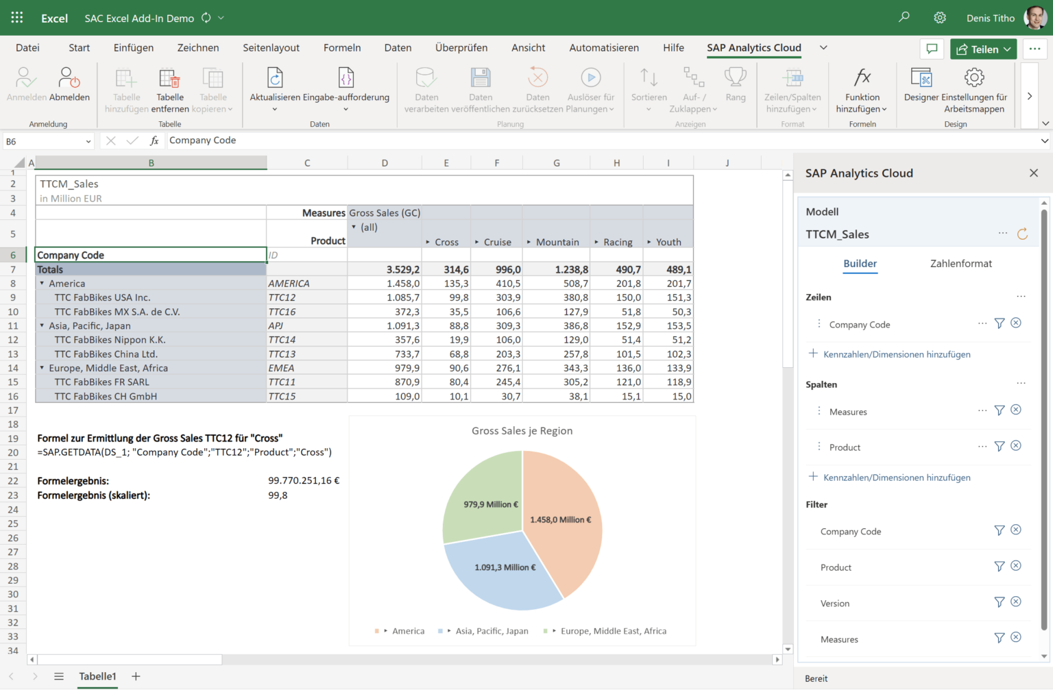 SAP Analytics Cloud Excel Add-In ☁️ Übersicht + 5 Vorteile